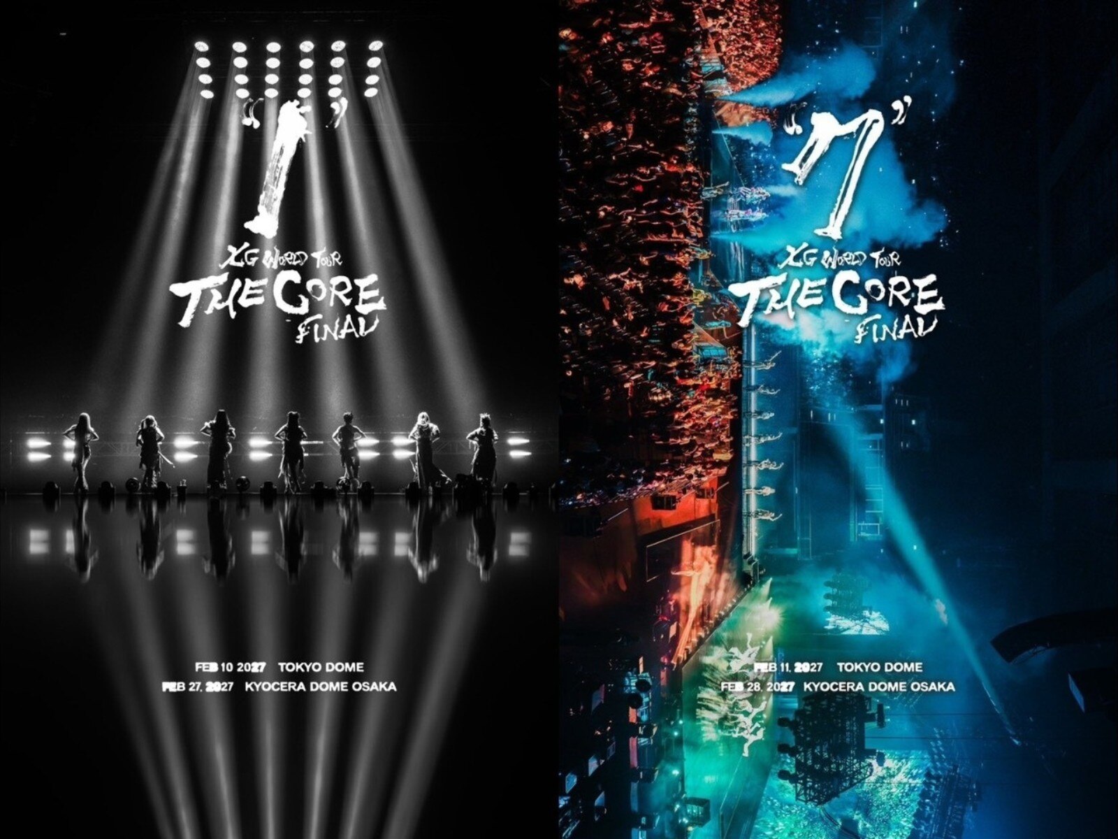 XG 2026 live concert poster